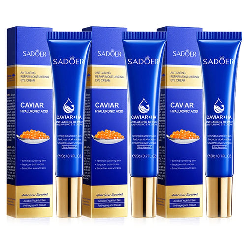 Coffret 3 Soins Contour des Yeux au Caviar