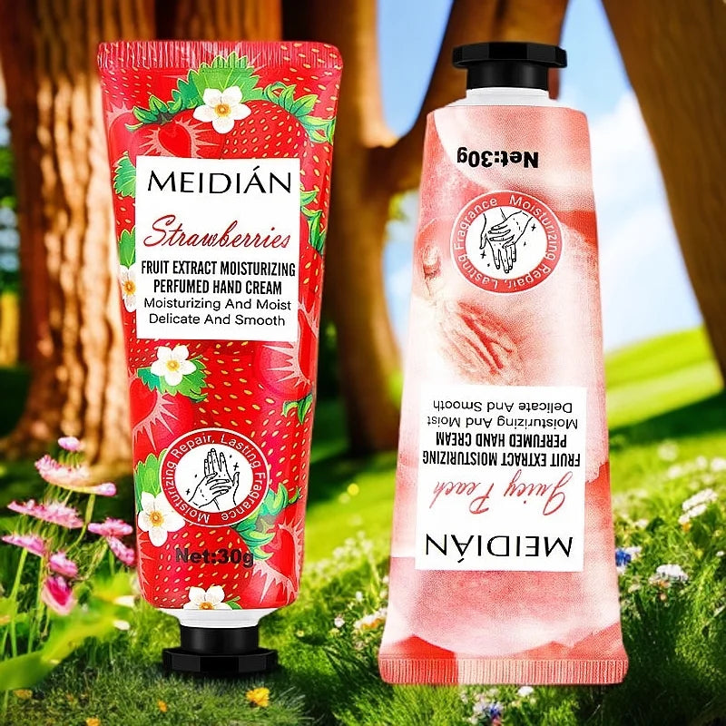 Coffret 6 Crèmes Mains Parfumées — Hydratation Fruité