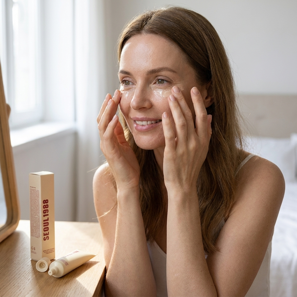 Seoul 1988 — Soin Contour des Yeux au Rétinal