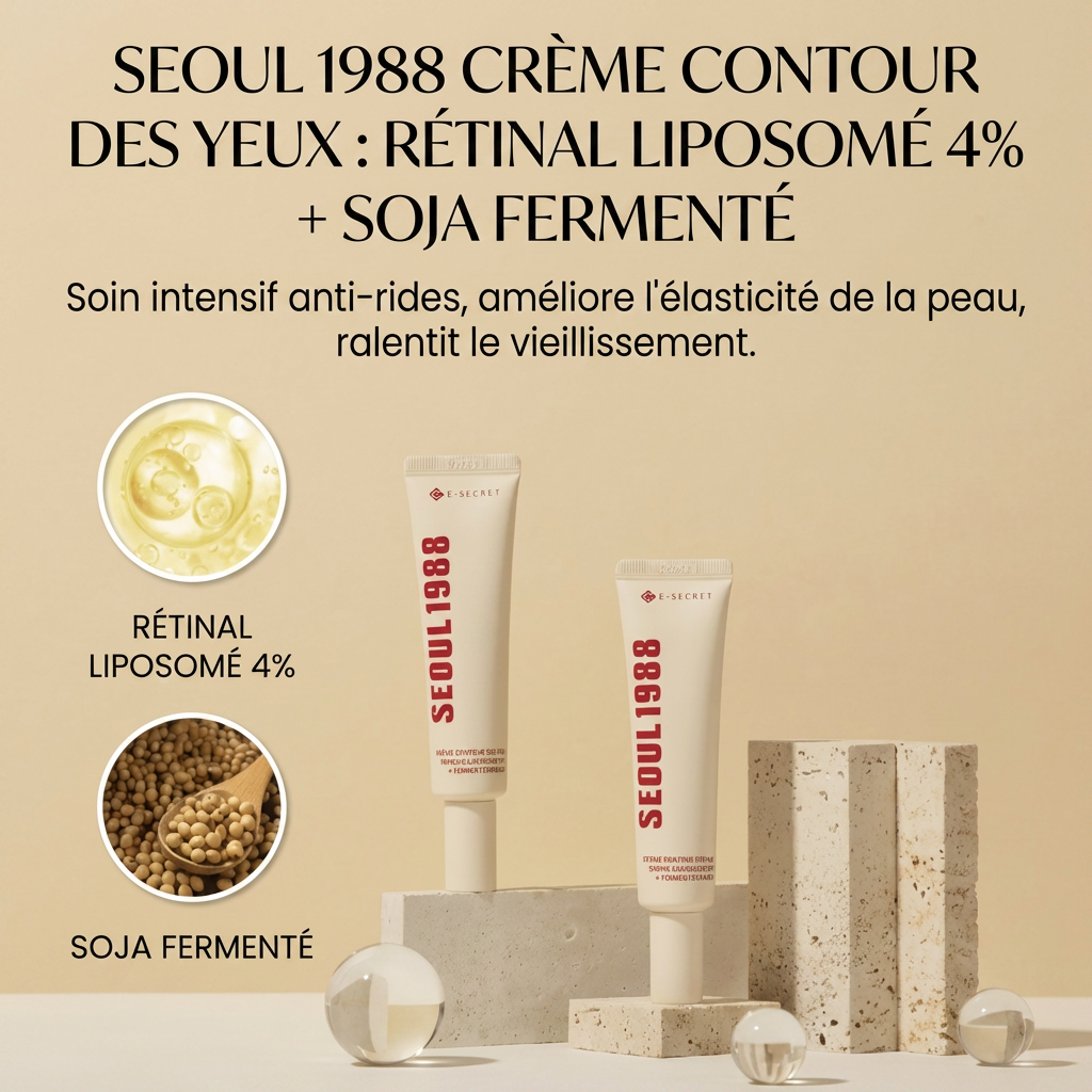 Seoul 1988 — Soin Contour des Yeux au Rétinal